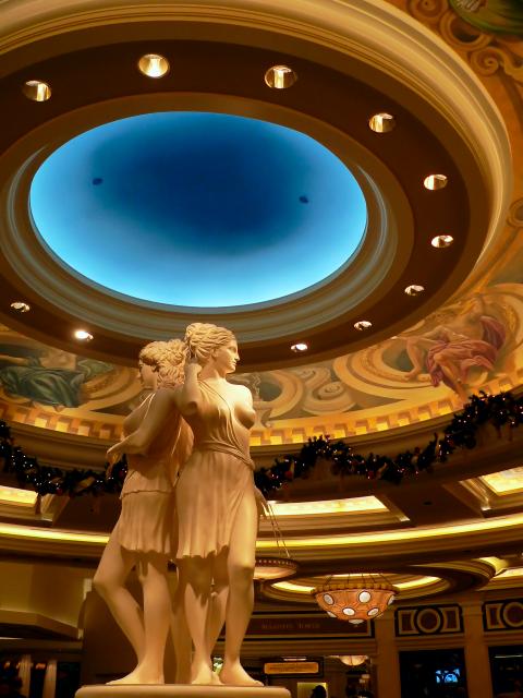 Fountain and Ceiling, Caesar's Palace